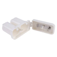 Double Compartments Battery Box For Universal Gas Water Heater Accessories White Plastic Double Battery Case Power Supply