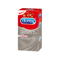 Durex 杜蕾斯 超薄裝更薄型衛生套 10入