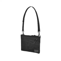 【Gregory】側背包 2L SACOCHE M 黑 肩背 黑色子彈 抗撕裂 Cordura 網袋 包包 小包(1094570440)