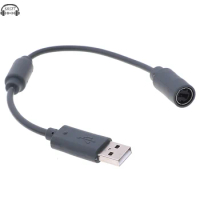 1pc USB Breakaway Cable Cord Adapter For Xbox 360 PC Wired Controller