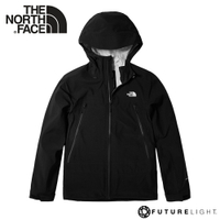 【The North Face 男 FL防水外套《黑》】46LA/防水透氣衝鋒衣/防風外套/防水夾克