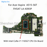 FH5AT LA-K093P For Acer A515-56 A515-56T Laptop Motherboard With i5-1135G4 i7-1165G7 CPU 8GB-RAM DDR4 NBA1711004 NB.A1711.004
