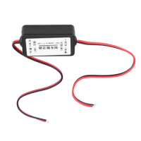 12V DC Car Rearview Camera Power Relay Capacitor Filter Rectifier Rearview Parking Camera Relay Filter for Germany/American Car