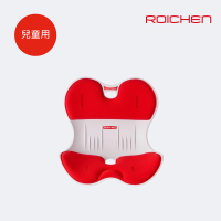Roichen 韓國 減壓舒適護脊坐墊/椅墊1入-兒童款 紅色(35kg 以下兒童適用 護腰 美姿)