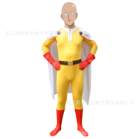 Hongbo Mingchuang Anime One Punch Superman  Cosplay ชุดเสื้อคลุมไซตามะชุดฮาโลวีนเด็กผู้ชาย