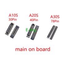 20PCS For Samsung Galaxy A10S A20S A30S A40S A50S A70S LCD Display FPC Connector USB Charger Charging Contact on Board Flex