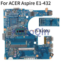 For ACER Aspire E1-432 E1-472 E1-472G I5-4200U Laptop Motherboard 12243-3 48.4YP20.031 SR170 DDR3 Notebook Mainboard