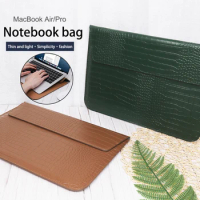 Laptop Bag with Stand Envelope Sleeve For MacBook Air Pro M1 2020 A2337 Case 11 12 13 15 Briefcase Notebook HP Huawei Xiaomi