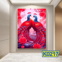 Wallpaper Burung Merak Sepasang - Wallpaper Burung Merak merah - Wallpaper Sepasang Burung Merak