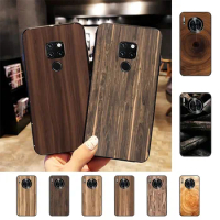 Wood grain Phone Case For Huawei Mate 10 20 30 40 50 lite pro Nova 3 3i 5 6 SE 7 pro 7SE