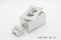 COW KING  CK-117 全鋁合金鏤空  音響影音專用低盒 排插