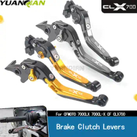 For CFMOTO 700CLX 700CLX CLX700 700 CLX All years Motorcycle Accessories Handles Leve CNC Short Adjustable Brake Clutch Levers