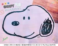 日本進口~Snoopy 史努比 大臉造型 三層構造 野餐墊(現貨)