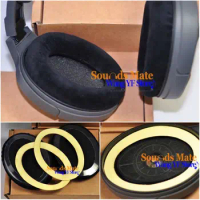DIY Sliver Smooth Velvet Cushion Ear Pads For Sennheiser HD545 HD565 HD580 HD600 HD650 Headphone