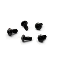 5Pcs Replace Stainless Steel 2-56 T6 Torx Screws Black Knives Back Clip Screw For Benchmade Bugout 535 Accessories Repair Parts