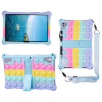 For BMAX MaxPad I10 Plus Case 10.1 inch Tablet Protective Cover For Max Pad I10 Pro Soft Bubble Silicon Kids Stand Case Funda
