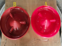 piring tatakan super feeder putar / super feeder jaring tempat pakan ayam ternak