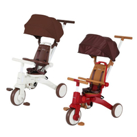 日本 iimo iimoG 兒童三輪多功能手推車(2色可選)三輪車|座椅可旋轉|可收折