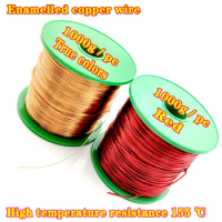1000g/pc 0.2 0.25 0.3 0.35 0.4 0.45 0.5 0.6 0.7 0.8 0.9 1.0 1.2 mm Wire Enameled Copper Wire Magnetic Coil Winding DIY