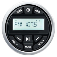 Waterproof Bluetooth Marine MP3 Player With MP3 Player AM FM Radio USB For Streaming Music