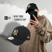 New Era 帽子 9FORTY 男女款 黑 奶茶 老帽 棒球帽 紐約洋基 MLB 大聯盟 NY NE13530486