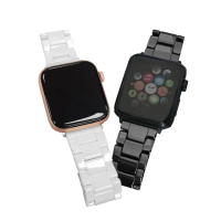 【Timo】Apple Watch 42/44/45/46/49mm 陶瓷質感工藝錶帶