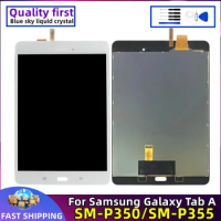 For Samsung Galaxy Tab A 8.0 SM-P350 P350 SM-P355 P355 LCD Original Tablet Display Touch Screen Digitizer Assembly Replacement