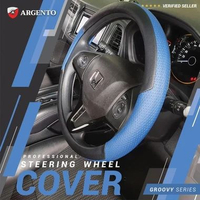 Mazda Familia / Mazda 323 Sarung Setir-Cover Stir/Steer Mobil Groovy Mazda 323 Biru Hitam