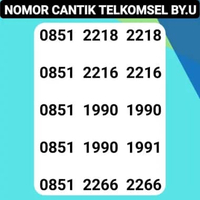 NOMOR CANTIK BY.U KARTU BY.U KARTU PERDANA TELKOMSEL BY.U 0851 2266 2266