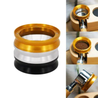 51/54/58mm Espresso Dosing Funnel Aluminum Dosing Ring Precision Breville Delonghi Portafilters Funnel Coffee Pot Tool