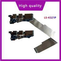For Lenovo Ideapad 5-14ITL05 USB Board LS-K321P w/FFC Cable 5C51B39801