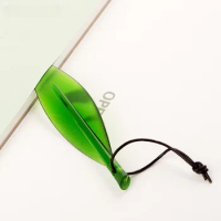 1pc Willow Leaf Shape Plastic Letter Opener Tool For Watercolor Pad, Plastic Envelopes Bookmark Cut Paper Opener