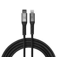 IT Power Connector USB C to Lightning Cable 2M - Black