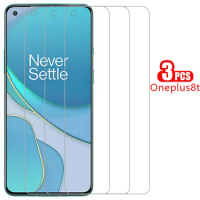 protective tempered glass for oneplus 8t screen protector on oneplus8t one plus plus8t 8 t t8 6.55 safety film 9h omeplus onplus