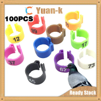 100Pcs Ring Burung Klip Merpati / Ring Clip Merpati / Ring Merpati Plastik