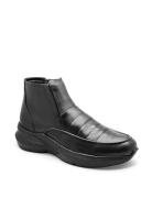 Marelli Julio Sepatu  Boots Casual Sneakers Kulit Asli  Pria  Seleting Kulit Asli  Black