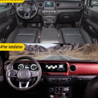 2Din For Jeep Wrangler JL 2018-2022 Android 11.0 Car Radio Multimedia Player GPS Navigation Auto Stereo Head Unit Carplay