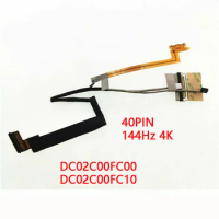 New Genuine Laptop LCD EDP Cable for Lenovo Legion Y540-15IRHW Y7000 2019 1050 Y530 FY515 40PIN 144Hz 4K DC02C00FC00 DC02C00FC10