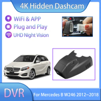 For Mercedes-Benz B-Class 200 W246 MK2 2012 2013 2014 2015 2016 2017 2018 Dashcam Car Accessories Dvr Camera Recorder Play Auto