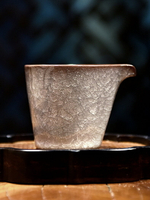 龍泉手工青瓷公道杯哥窯冰裂紋倒分茶器家用單個茶海陶瓷功夫茶具