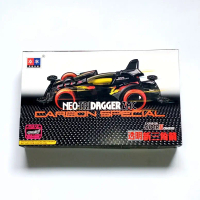 Mini 4WD Merk Daxing : Neo Tridagger ZMC Carbon Clear Smoke