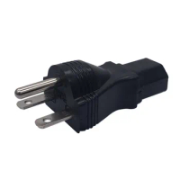 US to IEC 320 C13 Female Power Adaptor,NEMA 6-15P to c13 Industrial Power plug Ups/PDU cabinet socket converter 250V10A