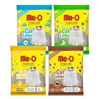 【Me-O 咪歐】 低粉塵凝結貓砂 5L x 4包/袋 (香味任選)