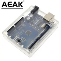 AEAK Transparent Box Case Shell for Arduino UNO R3 MEGA328P (Doesn't include UNO R3)