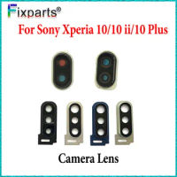 Full New For Sony Xperia 10 Rear Back Camera Lens Glass Xperia 10 II Camera Lens For Sony Xperia 10 