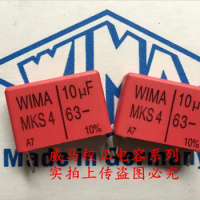 2020 hot sale 10pcs/20pcs German capacitor WIMA MKS4 63V 10UF 63V 106 P: 22.5mm spot Audio capacitor free shipping