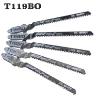 Top Quality 5Pcs/set 60mm-82mm High Carbon Steel Jig Saw Blades For Resin Soft &amp; Hard Wood Laminated Boardrct