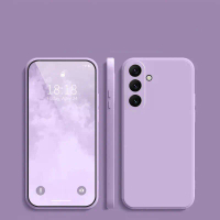 Sarung Samsung M55 5G, Penutup Belakang Kalis Kejutan TPU Silikon Warna Pepejal, Sarung Telefon Sams
