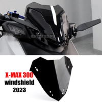 For Yamaha Xmax 300 Motorcycle Windshield Air Wind Screen Deflector Fairing XMAX300 Windscreen X-MAX 300 Xmax300 XMAX300 2023