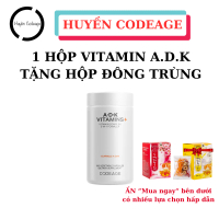 ( VITAMIN A D K )Viên uống vitamin ADK Codeage hỗ trợ sức khỏe toàn diện, 180 viên (Vitamin A, Vitam